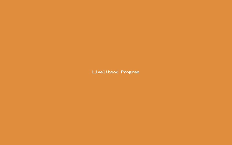 Livelihood & Skills Training
