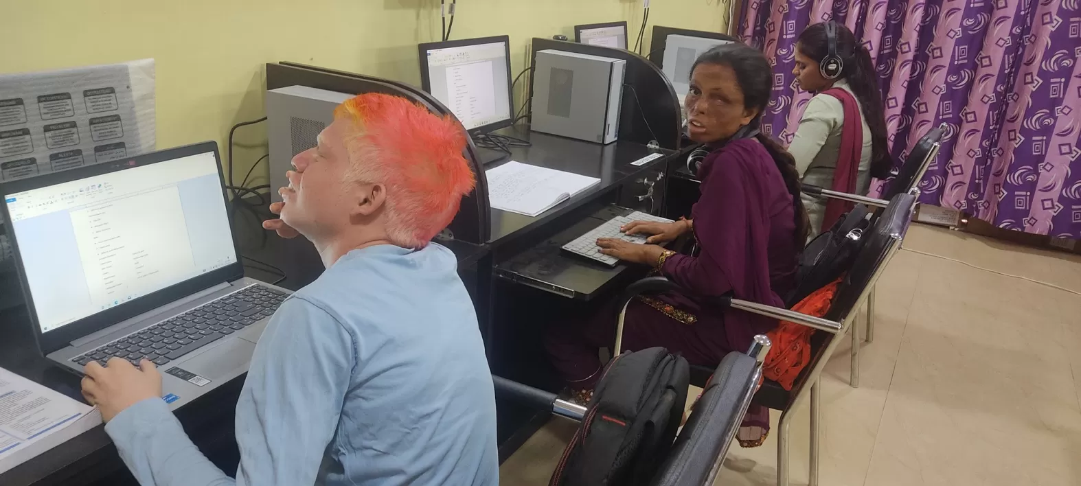 Beyond Sight - Initiative in digital literacy for Blind Children